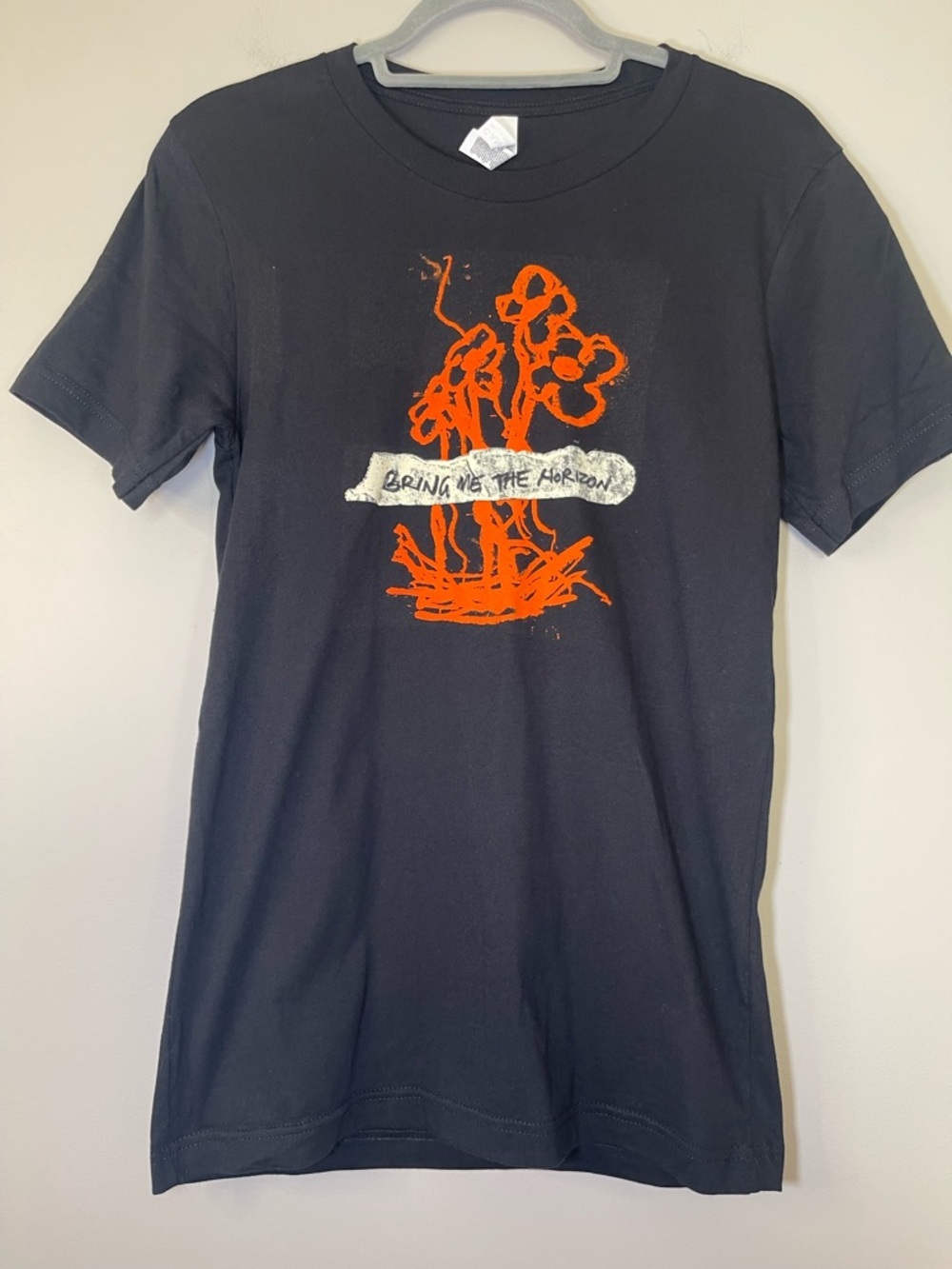 Bring Me The Horizon Post Human Tour Shirt 2022 Orange Flowers - Size SM